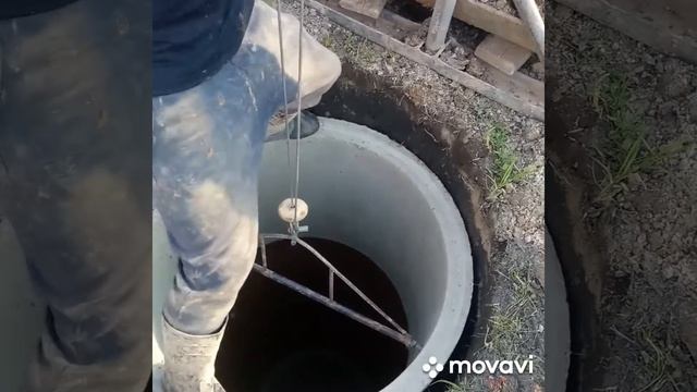 Витебск,д Симонвщина колодец 6 колец,суглинак с песчанами прожилками. смотреть онлайн