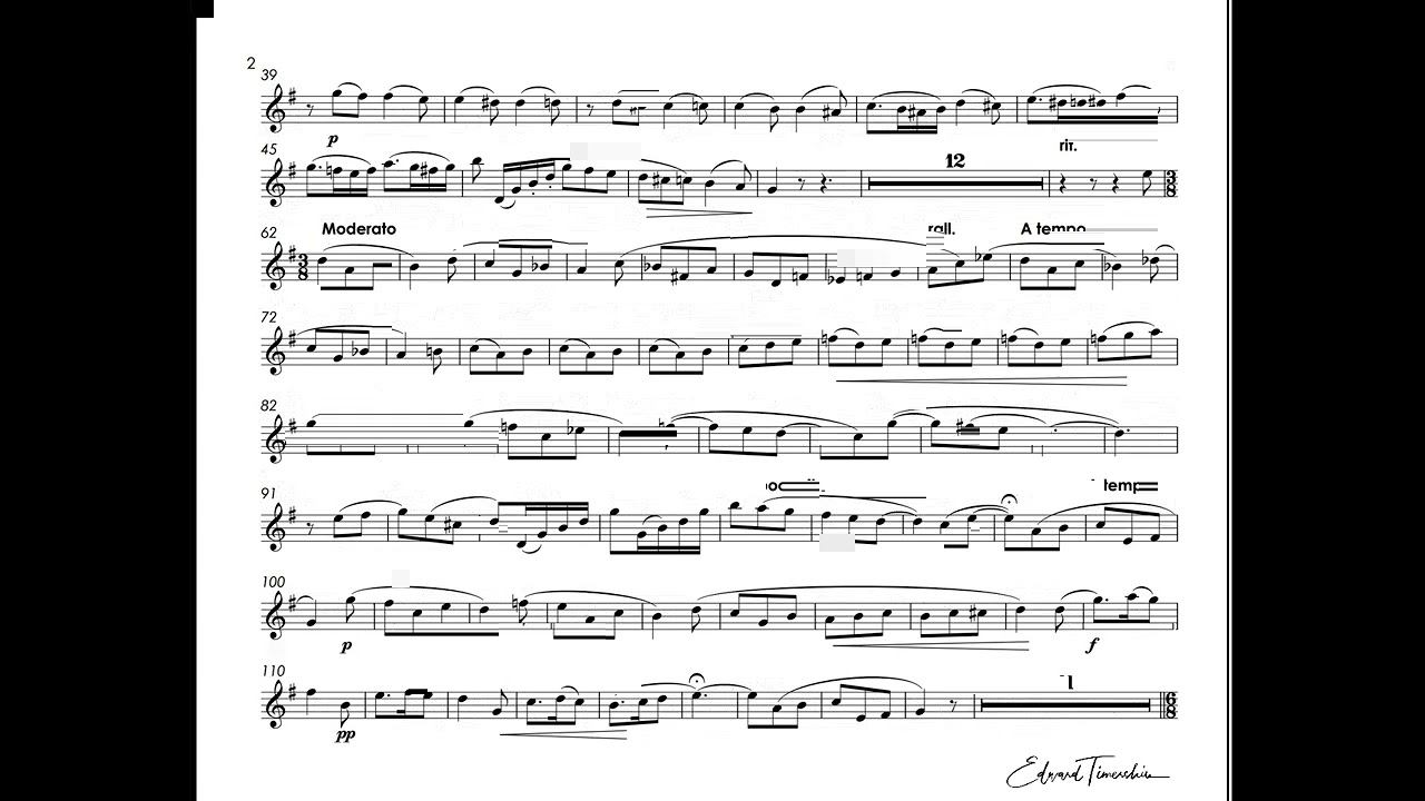 Mendez, Rafael - Scherzo in D minor - Rafael Mendez trumpet