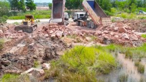 Строительство, новый участок , засыпка, обзор