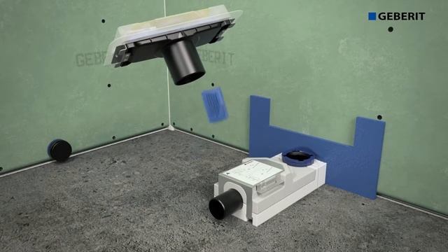 Монтаж нового канала Geberit CleanLine60 mp4 смотреть онлайн