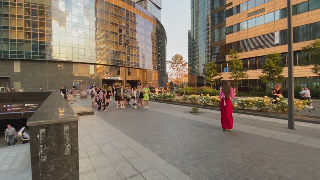 4K.Walking Street Moscow - Moscow City.