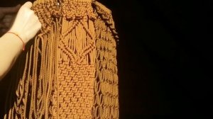 Плетем чёлку на кресле-шатре! Урок №8! Макраме! Мастер-класс!