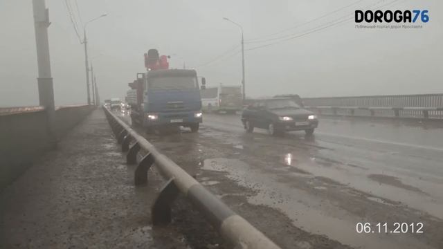 Дороги Ярославля в преддверии зимы 2012-2013 гг.mp4 смотреть онлайн