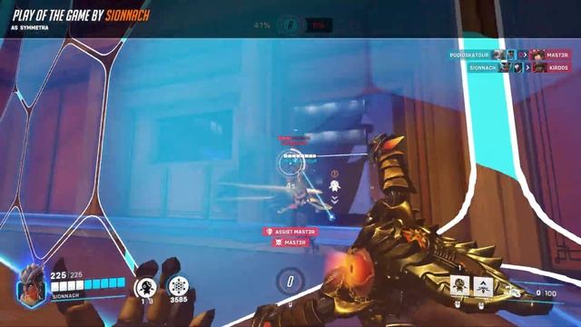 Symmetra playing Follow the Enemy with the Photon Projector смотреть онлайн