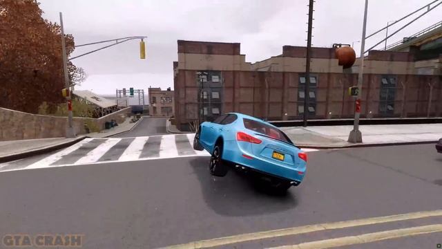 GTA 4 CRASH TESTING REAL CAR 187