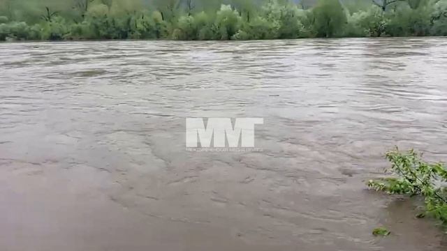 Утро 16 мая Междуреченск затопила река