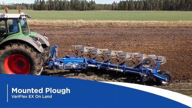 Пахота. Оборотные плуги. New Holland. CASE IH смотреть онлайн