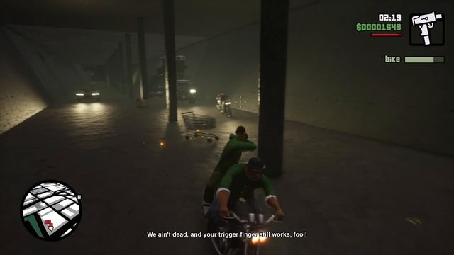 GTA San Andreas Definitive Edition - Just Business Mission Gameplay Scene (4K Remastered) смотреть онлайн