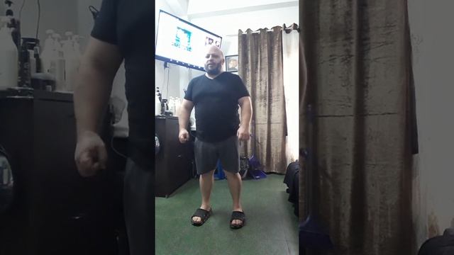 Реабилитация. Выпады на месте с движением ноги назад.