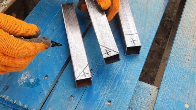Need a 90-Degree Connection? We Show You the Secret to Perfectly Cut Square Pipes! смотреть онлайн