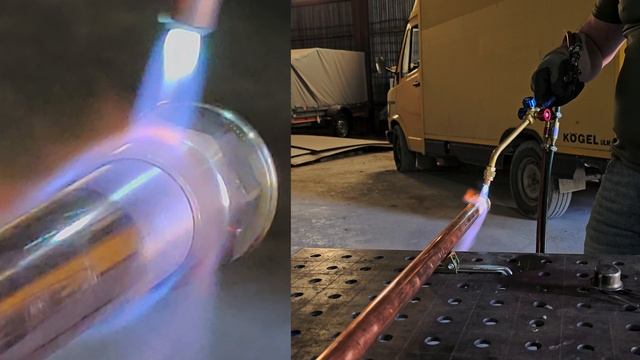 Пайка Латунных фитингов к Медной трубе | ПТК РГП МИНИ