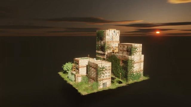 Welcome to Boston! The Last of US in Blender. смотреть онлайн