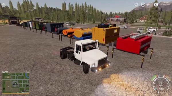 Farming Simulator 19 Mods GAZ 53 MODUL PACK