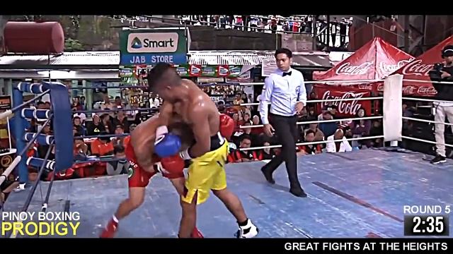 JOMAR FAJARDO VS EDRIN DAPUDONG | LOCAL BOXING SCENE смотреть онлайн