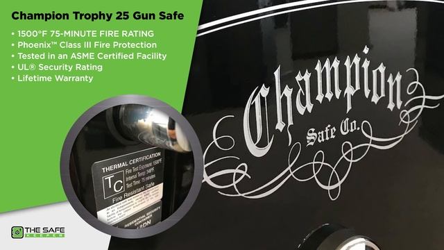 Champion Trophy 25 Gun Safe смотреть онлайн