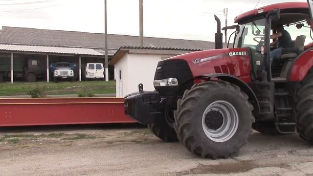 Прибытия нового трактора Case IH Puma 210/New Tractor Case IH Puma 210