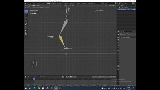 Blender Tutorial - IK Rigging смотреть онлайн