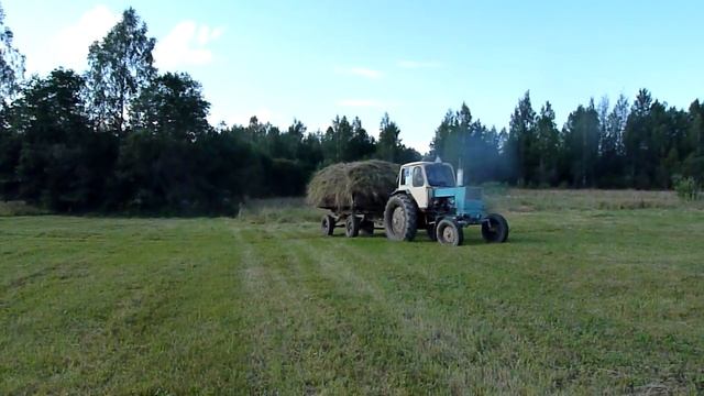 ЮМЗ с прицепом смотреть онлайн