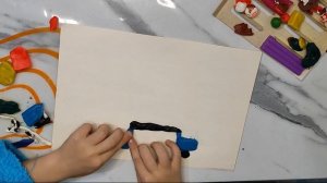 Машинка из пластилина. машина на бумаге из пластилина своими руками