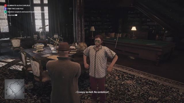 Hitman 3 - Means Motive and Opportunity: Question Patrick Carlisle Ask About Zachary, Suspicions PS смотреть онлайн