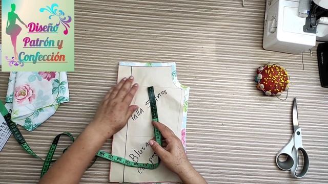 CONFECCIÓN DE BLUSA CAMPESINA TALLA 5 AÑOS.