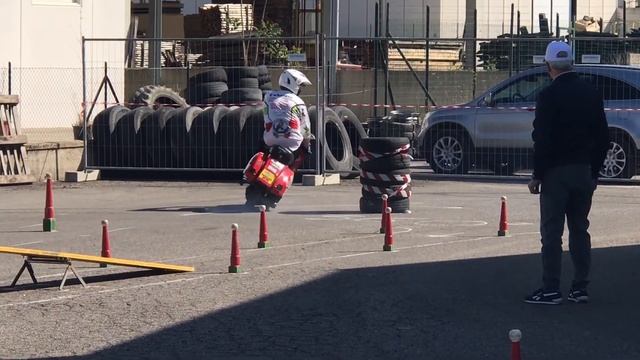 Coppa Italia gimkana Todi 1º trofeo Attilio Agostini 22/04/2017 Fabrizio Oliosi 1ª manche смотреть онлайн