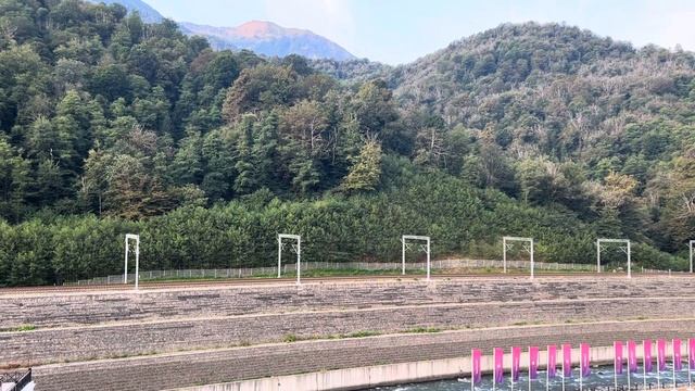 шум горной реки Мзымта