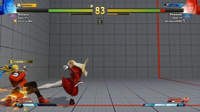 SFV~ Karin (Kilzyou) vs. Karin (Phenom) HD 9 смотреть онлайн