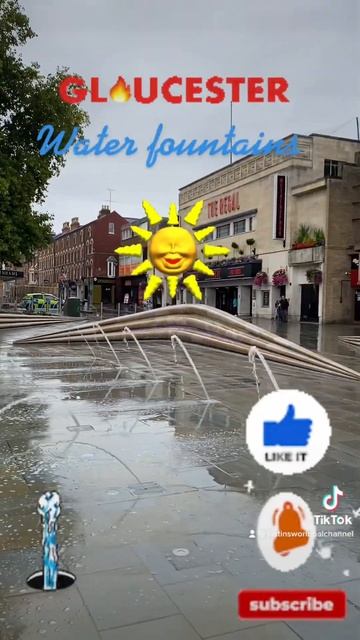Gloucester city water fountains fun #youtubeshorts #gloucester #city смотреть онлайн