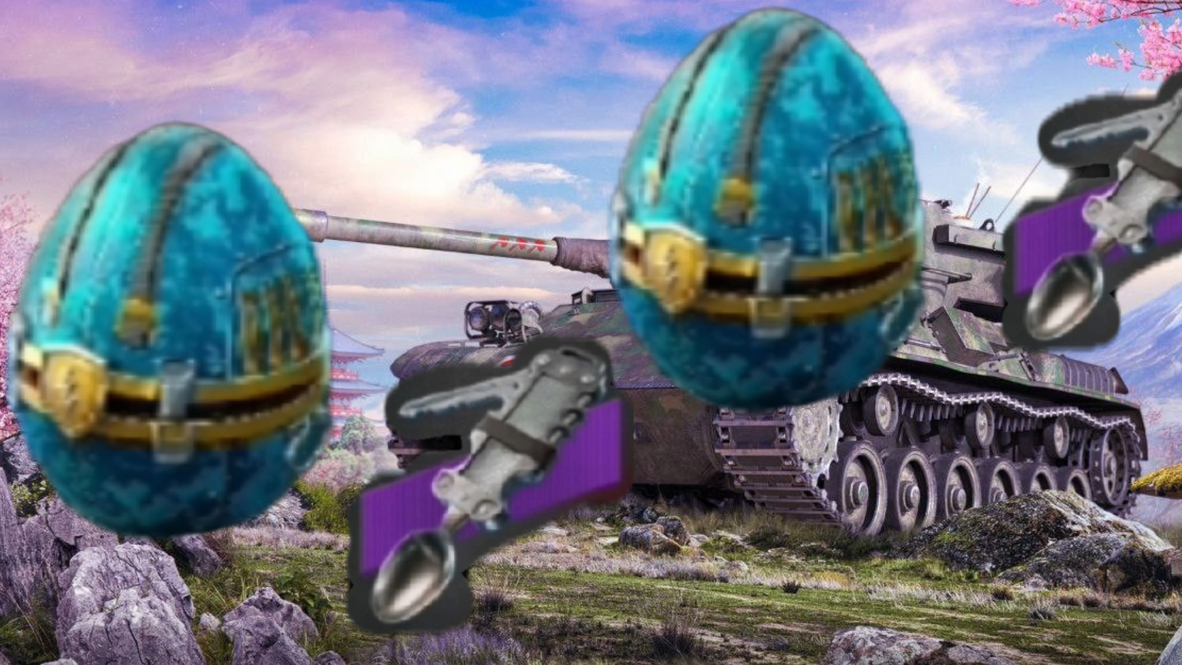 Открываю яички в танках