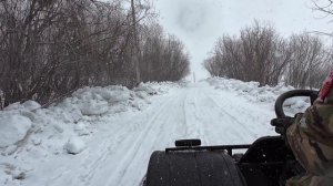 Вездеход Литл, замер скорости с 162 двигателем.