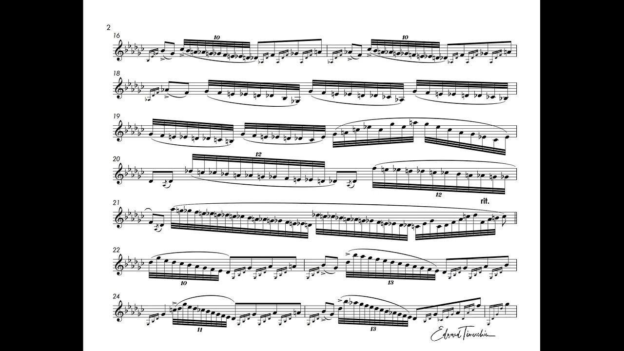 Paganini, Niccolo - Caprice No. 17 - Sergei Nakaryakov trumpet C