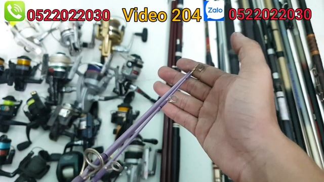 Video 204 / lô máy câu cần câu nhật bãi / giá tốt / ngày 16/9/2020 смотреть онлайн