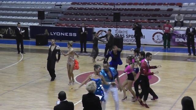 TDSF 2. Etap Salsa Yetişkinler B Klas Final - 23 Aralık '12 - Istanbul смотреть онлайн