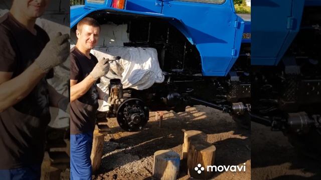 Восстановление трактора мтз82 своими руками!!!