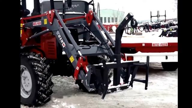 Фронтальный погрузчик Metal Fach T219 - российский навесной фронтальный погрузчик Метал Фах - КИИТ