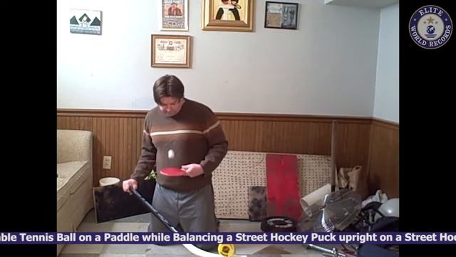 Most Number of Consecutive Bounces of a Table Tennis Ball on a Paddle - EWR201120262 смотреть онлайн
