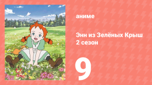 Здравствуй, Энн! Что было до Зелёных Крыш 9 серия (аниме-сериал, 2009)