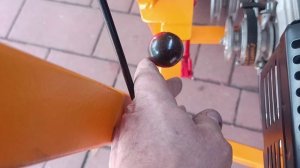 Стояночный тормоз  на самодельный минидумпер