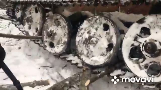 как обуть гусянку на ТДТ 55 смотреть онлайн
