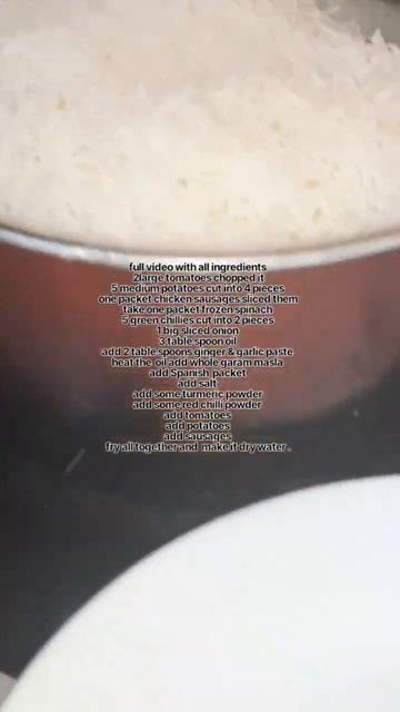 Spinach with sausages potatoes full ingredients reference of 2nd food log episode #[20] смотреть онлайн