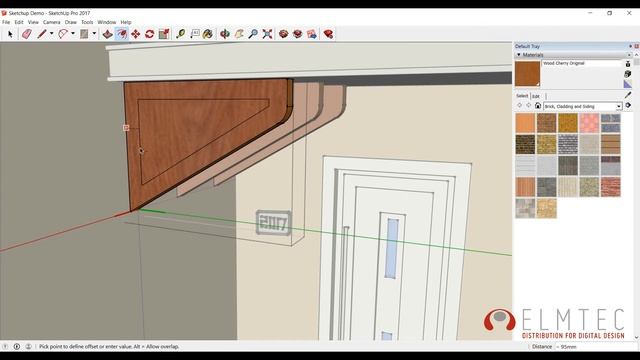 SketchUp Pro 2017 - Smart Offset смотреть онлайн
