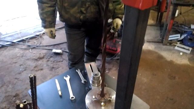 Скручивание квадрата 14х14 мм. Станок Улитка смотреть онлайн