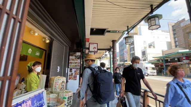 【4K】Walking from Nishiki Market to Gion | Kyoto, JAPAN 2022 смотреть онлайн