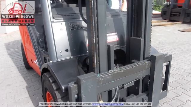 Wózek widłowy Linde H30D 2008 BD 4358D смотреть онлайн