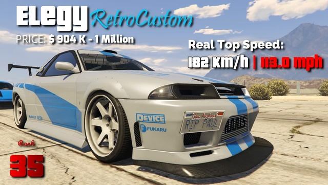 GTA V Online Which is Fastest Sports Car | Top Speed Part-1 смотреть онлайн