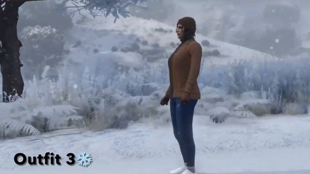 CUTE OUTFIT IDEAS FOR FEMALE CHARACTERS ❄️🥶- GTA 5 ONLINE смотреть онлайн
