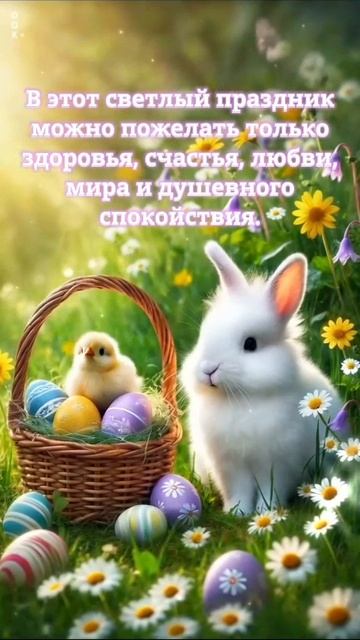 ХРИСТОС ВОСКРЕС!С ВЕЛИКИМ ПРАЗДНИКОМ СВЕТЛОЙ ПАСХИ ! В ЭТОТ СВЕТЛЫЙ ПРАЗДНИК МОЖНО ПОЖЕЛАТЬ: СЧАСТЬЯ смотреть онлайн