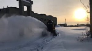 Снегоочиститель СШР-1730 на МКСМ-800, МКСМ-1000 и другие минипогрузчики