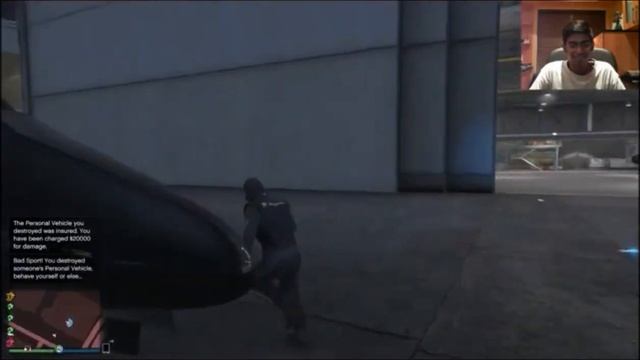 GTA 5 Online - Introducing my friend to Benny's Mod Shop. смотреть онлайн